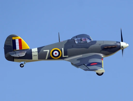 XFly Hawker Sea Hurricane Mk1 Grey/Green 1200mm PNP