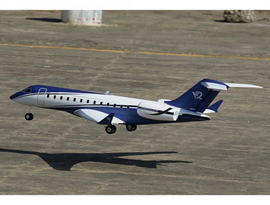 XFly Twin 40mm J-65 EDF Business Jet PNP - Blue