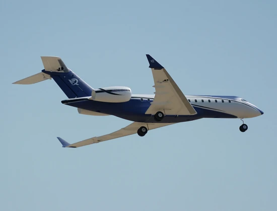 XFly Twin 40mm J-65 EDF Business Jet PNP - Blue