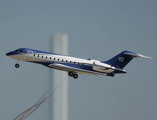 XFly Twin 40mm J-65 EDF Business Jet PNP - Blue