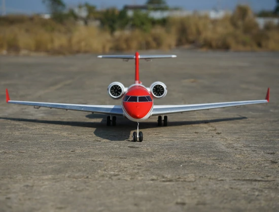 XFly Twin 40mm J-65 EDF Business Jet PNP - Red
