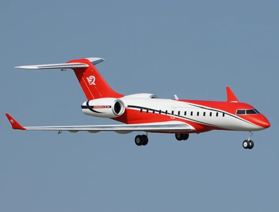 XFly Twin 40mm J-65 EDF Business Jet PNP - Red