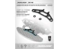 XRay X4 Carbon Upper Holder For Bumper For Uni Bulkheads