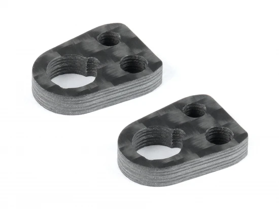 XRay X4 Carbon Plate Suspension Arm Upstop (2)