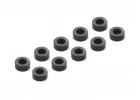 Aluminium SHIM 3x6x2.5MM - BLACK (10)