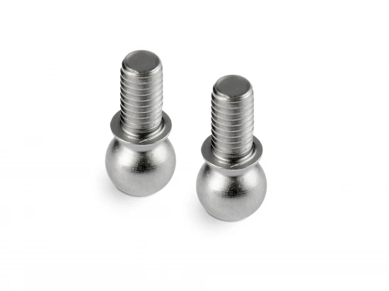 XRay X4 Pivot Ball 4.9mm With M3X5.5mm Thread - Hudy Spring Steel (2)