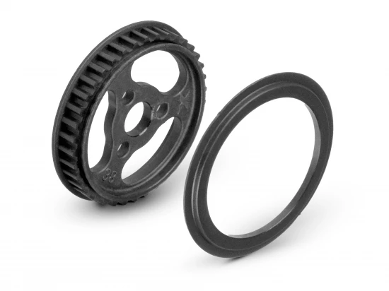 XRay Composite Pulley 38T For Aluminium Solid Axle