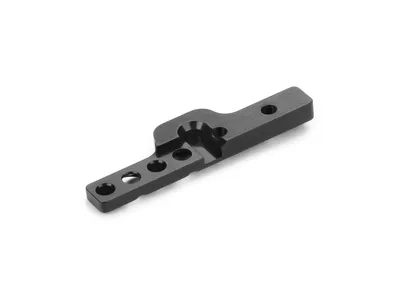 XRay X4 Aluminium Servo Mount Holder - Rearward - Swiss 7075 T6