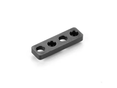 XRay X4 Aluminium Servo Mount Holder - Forward - Swiss 7075 T6