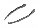 XRay Composite Elevated Side Braces L R - Long - Graphite