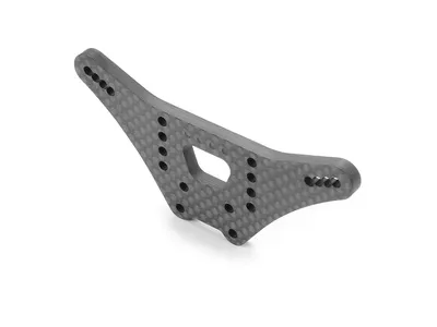 XRay XB2 Carbon Shock Tower - 4-Dots - Rear