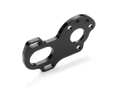 XRay Aluminium Motor Plate For 3G Gear Box -1mm - 1-Dot - Swiss 7075 T6