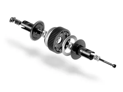 XRay Ball Adjustable Differential - LCG - Set - Hudy Spring Steel