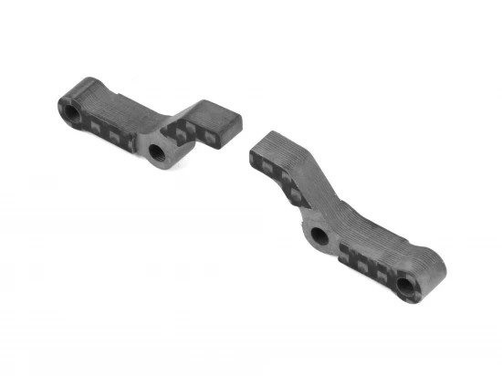 XRay Carbon Front Downstop Backstop (L R)