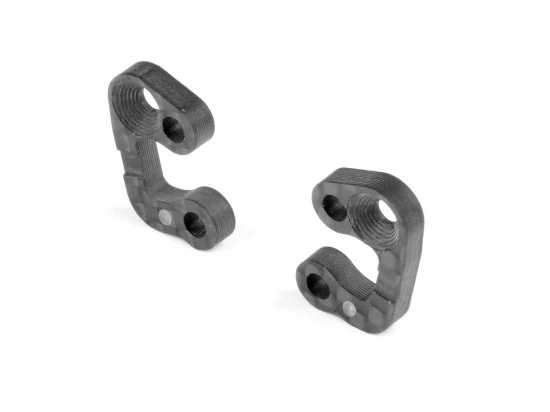 XRay Rear Arm Carbon Extensions For Shock Absorbers (L R)