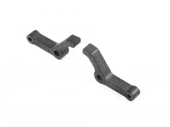 XRay Carbon Front Downstop Backstop (2)