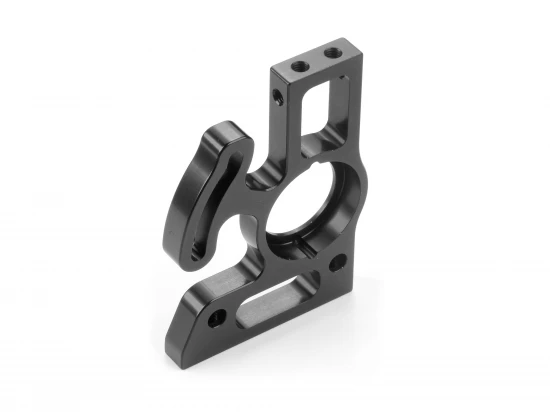 XRay X8 Aluminium Lower Bulkhead Rear - Left - Swiss 7075 T6