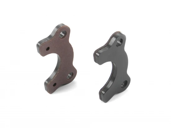 XRay Glued Brake Pad Set For Brake Rollers - Red (2)