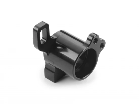XRay Aluminium Front Middle Shaft Stand M4 - Black - Swiss 7075 T6