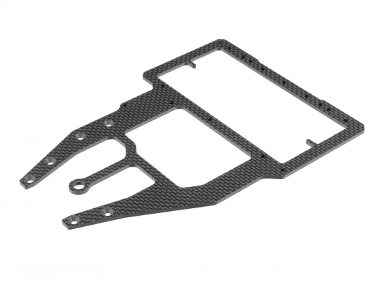 XRay RX8E Carbon Radio Plate For Shorty And Mid-Size Battery