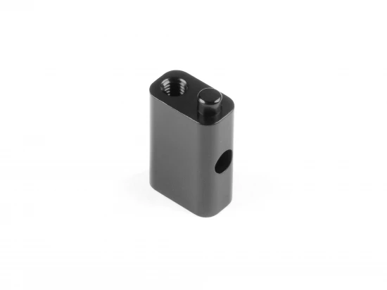 XRay X8 Aluminium Roll-Over Bar Holder - Black - Swiss 7075 T6