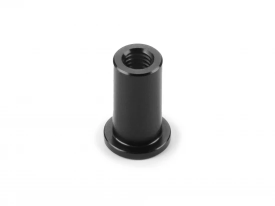 XRay Aluminium Stand For Radio Plate - Black - Swiss 7075 T6