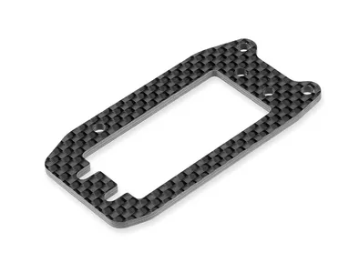 XRay Carbon Servo Mount - Narrow And Lower Battery Layout