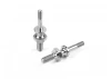 XRay Titanium M4/M3 Upper Shock Mount Stand Off With Hex (2)