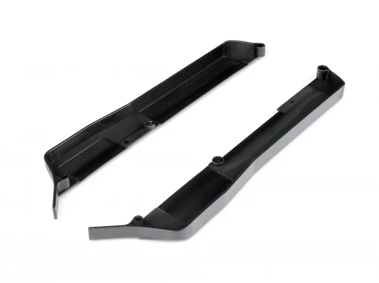 XRay Composite Chassis Side Guards L R - Narrow Front - V3 - Graphite