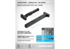 XRay Composite Chassis Brace Front And Rear - Narrow - Medium