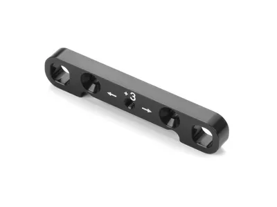 XRay Aluminium Lower Susp. Holder For Hs Bulkhead - Wide - Front-Front