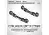 XRay Aluminium Rear Suspension Holders - Extra High Roll Centers - Set