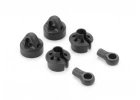 XRay Composite Short Shock Cap Spring Collar And Ball Joint - Big Bore (2)