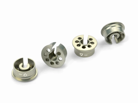 XRay Aluminium Shock Spring Retaining Collar -6mm (4)