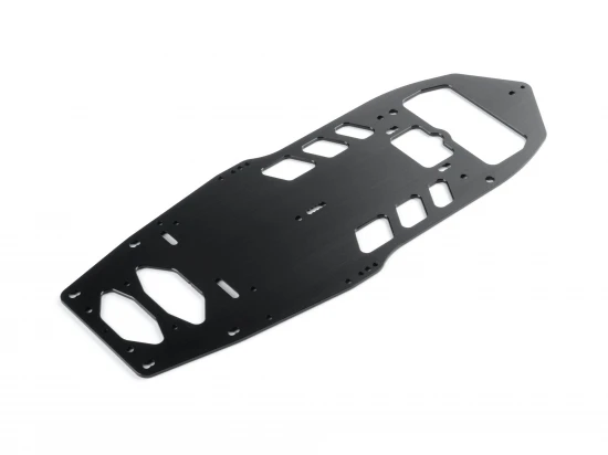 XRay X12 Aluminium 1 Piece Chassis For Floating Servo - 2.0mm - Swiss 7075 T6