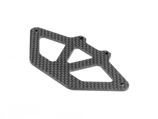 XRay X10 Carbon Bumper Lower Holder For 1 Piece Chassis