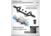 XRay X12 Carbon Lower Suspension Arm Plate 1mm For 1 Piece Chassis