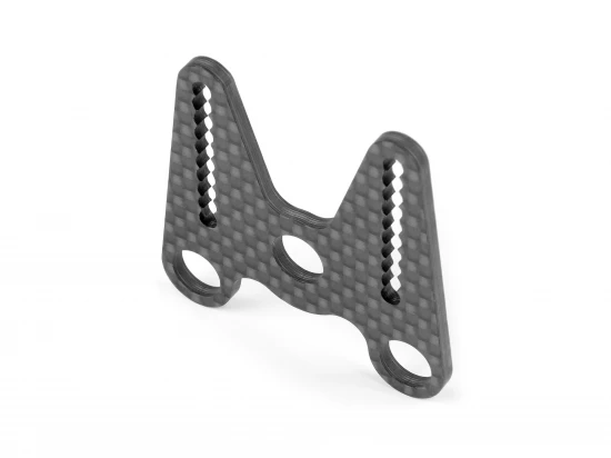 XRay X1 Carbon Rear Wing Mount For 1 Piece Chassis