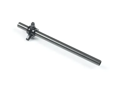 XRay X12 Rear Solid Axle Shaft For 1 Piece Chassis - Lightw. - Hudy Spring Steel