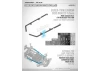 XRay X12 Carbon Side Brace For 1 Piece Chassis 1.0mm (2)