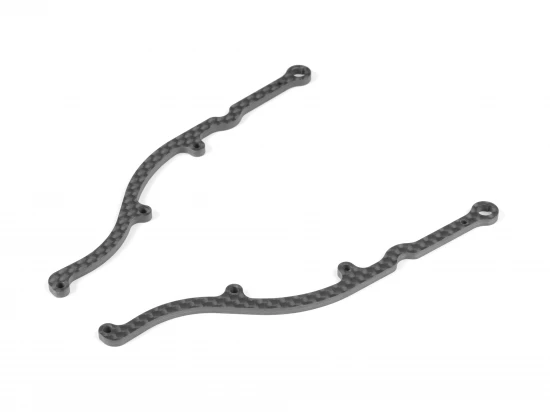 XRay X1 Carbon Side Brace For 1 Piece Chassis (2)