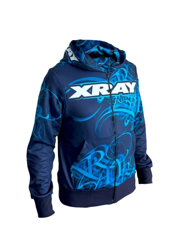 XRay Sweater Hooded - HD Graphics - Blue (XL)