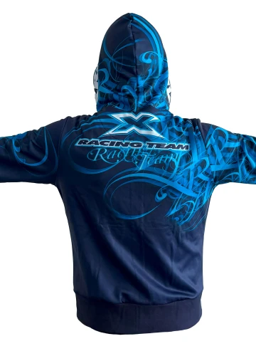 XRay Sweater Hooded - HD Graphics - Blue (Xxxl)