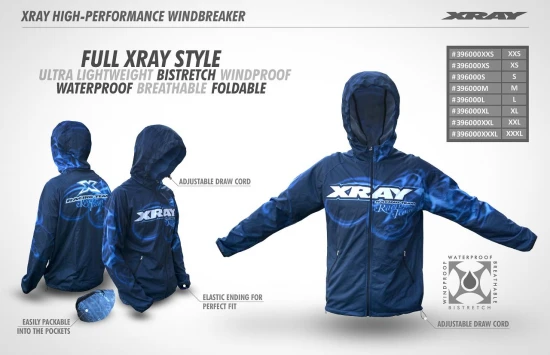 XRay High-Performance Windbreaker (Xxxxl)