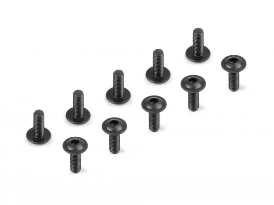 XRay Hex Screw Flanged SH M3X8 (10)