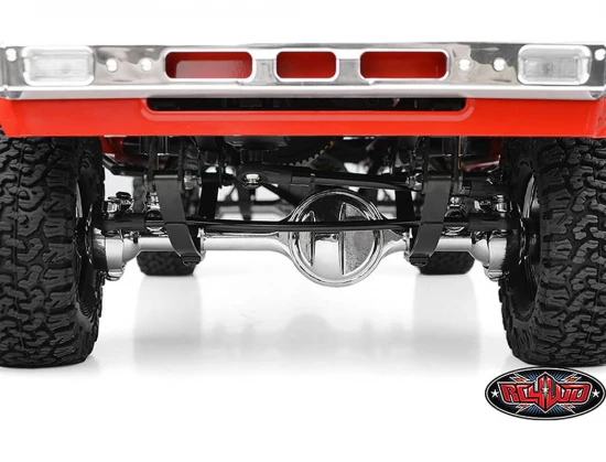 RC4WD Yota II Ultimate Scale Cast Front Axle (Chrome)