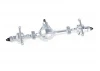 RC4WD Yota II Ultimate Scale Cast Front Axle (Chrome)