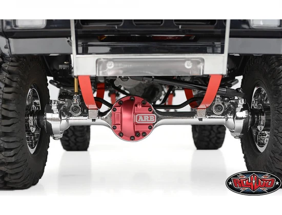 RC4WD Yota II Ultimate Scale Cast Front Axle (Chrome)