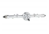 RC4WD Yota II Ultimate Scale Cast Rear Axle (Chrome)
