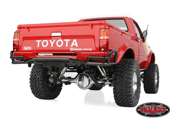 RC4WD Yota II Ultimate Scale Cast Rear Axle (Chrome)